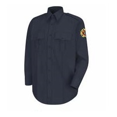 Uniform Shirt, Mens Long Sleeve (Navy)